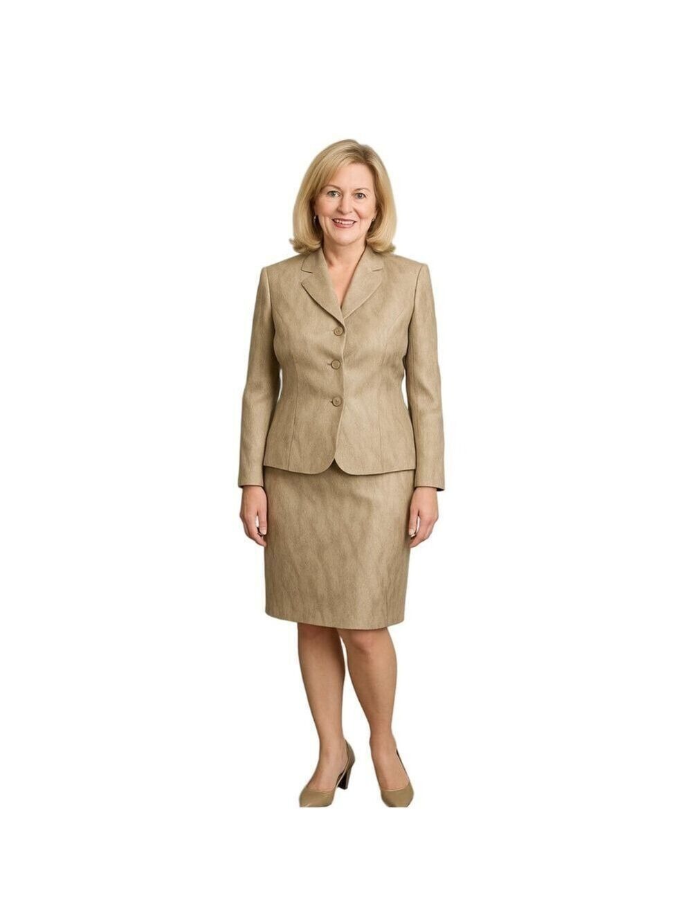NWOT Le Suit Women's Jacket & Skirt Set Sz 10P